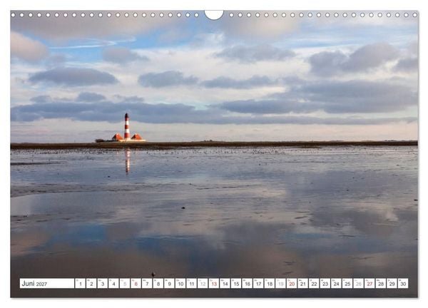 Produktbild: Meerblick - die Nordsee (Wandkalender 2027 DIN A3 quer), CALVENDO Monatskalender