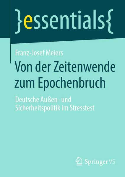 Produktbild: Von der Zeitenwende zum Epochenbruch