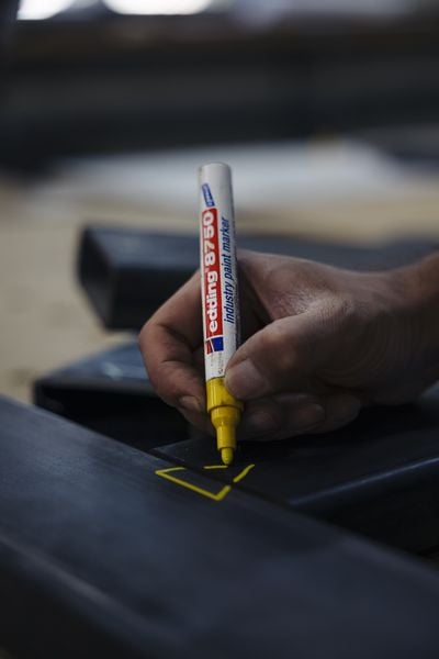Produktbild: EDDING&reg; Lack Marker 8750 Industry, schwarz