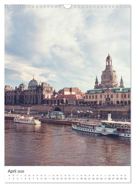 Produktbild: Highlights in Dresden (Wandkalender 2026 DIN A3 hoch), CALVENDO Monatskalender