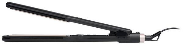 Produktbild: Tristar HD-2411 Gl&auml;tteisen Schwarz, Ros&eacute;gold