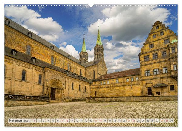 Produktbild: Bamberg Impressionen (Wandkalender 2026 DIN A2 quer), CALVENDO Monatskalender