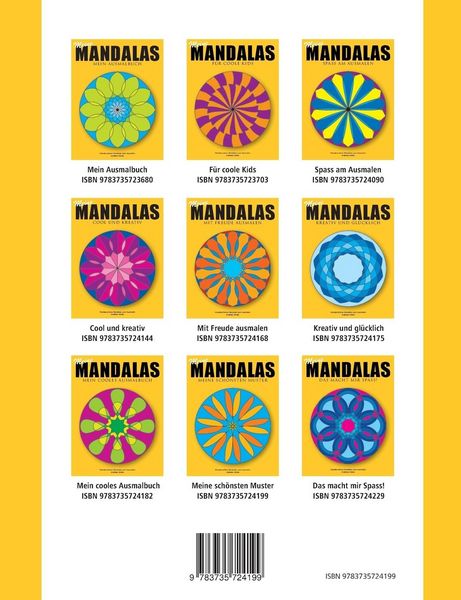 Produktbild: Meine Mandalas - Meine sch&ouml;nsten Muster - Wundersch&ouml;ne Mandalas zum Ausmalen