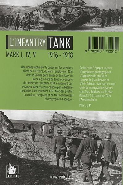 Produktbild: The Infantry Tank Mark I, IV, V ; 1916 1918