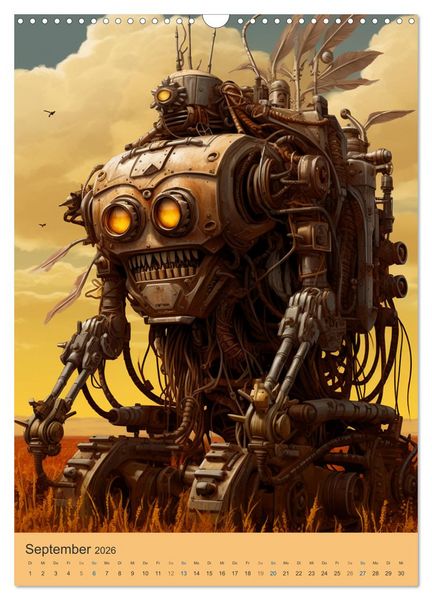 Produktbild: Steampunk-Universum (Wandkalender 2026 DIN A3 hoch), CALVENDO Monatskalender