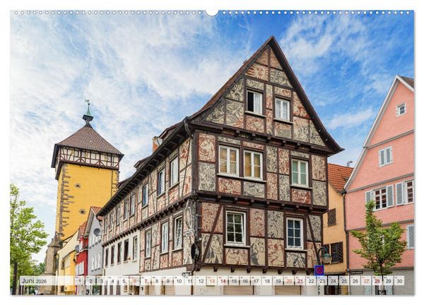 Produktbild: Reutlingen Impressionen (Wandkalender 2026 DIN A2 quer), CALVENDO Monatskalender