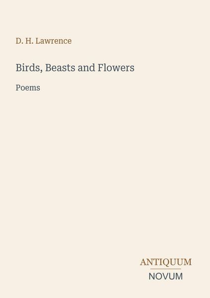 Produktbild: Birds, Beasts and Flowers