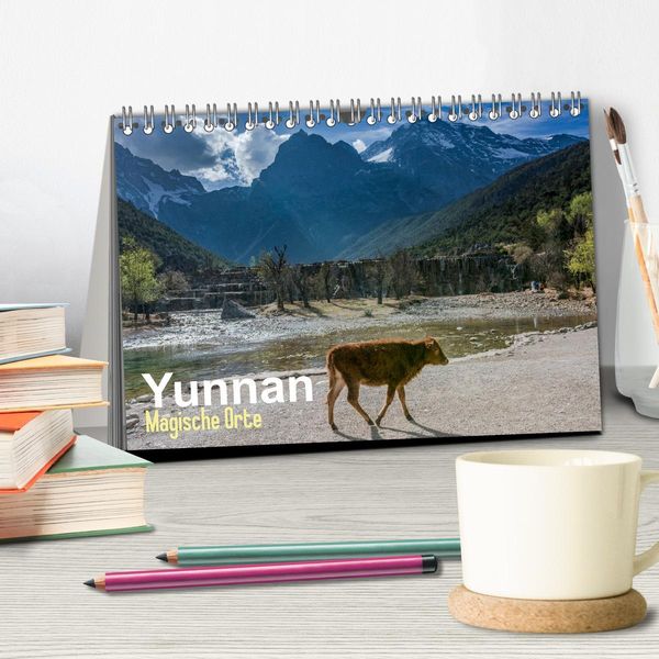 Produktbild: Yunnan - Magische Orte (Tischkalender 2026 DIN A5 quer), CALVENDO Monatskalender
