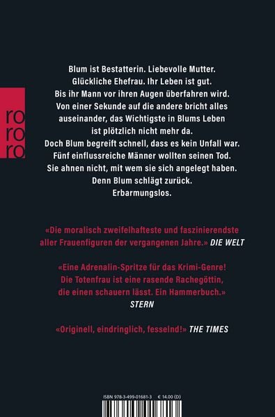 Produktbild: Totenfrau - Die Rache