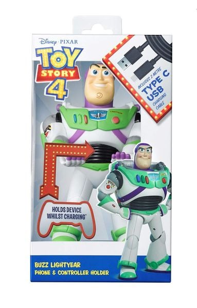 Produktbild: Cable Guy - Buzz Lightyear, Toy Story 4, St&auml;nder f&uuml;r Controller, Smartphones und Tablets
