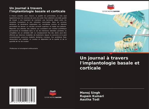 Produktbild: Un journal &agrave; travers l'implantologie basale et corticale