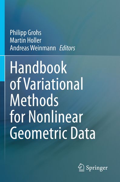Produktbild: Handbook of Variational Methods for Nonlinear Geometric Data