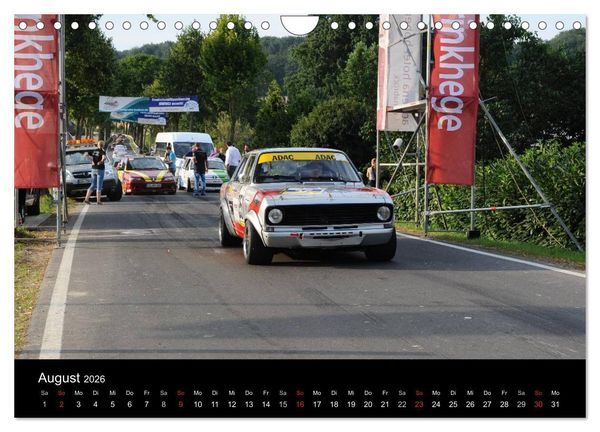 Produktbild: Bergrennen im Opel (Wandkalender 2026 DIN A4 quer), CALVENDO Monatskalender