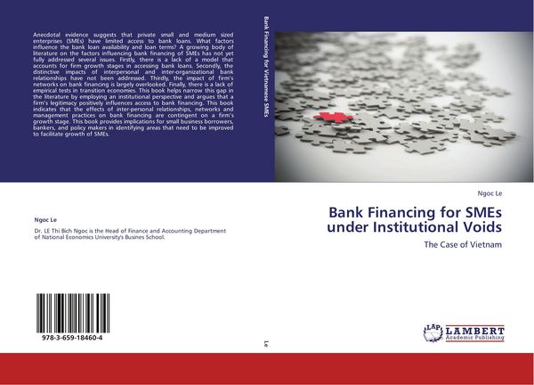 Produktbild: Bank Financing for SMEs under Institutional Voids