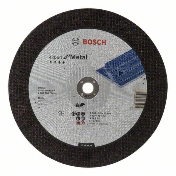 Bosch Accessories Expert for Metal A 24 R BF 2608600706 Trennscheibe gerade 300mm 1 St. Stahl