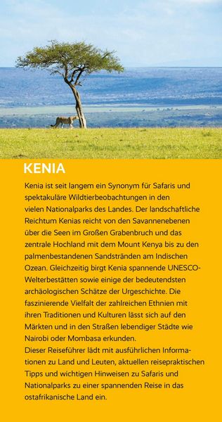 Produktbild: TRESCHER Reisef&uuml;hrer Kenia