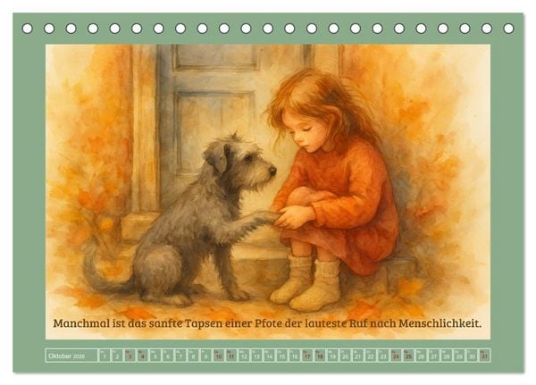 Produktbild: Wenn wir f&uuml;hlen (Tischkalender 2026 DIN A5 quer), CALVENDO Monatskalender