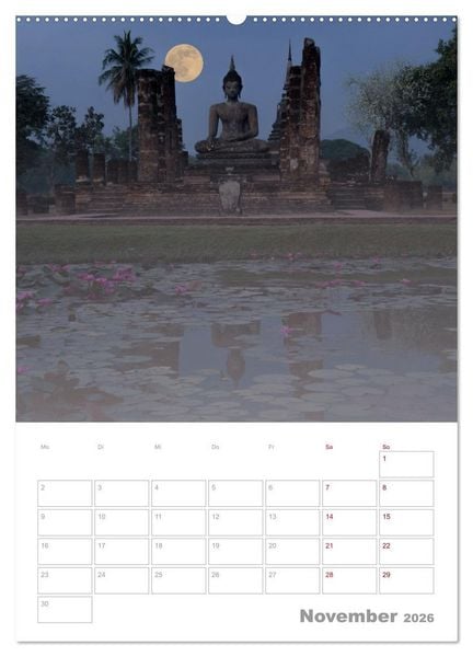 Produktbild: VOLLMOND-Planer - Im Licht der Nacht (Wandkalender 2026 DIN A2 hoch), CALVENDO Monatskalender