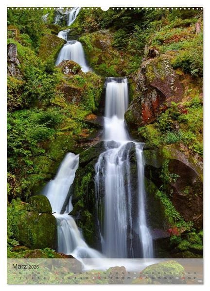 Produktbild: Alles im Fluss - Schwarzwaldwasser (Wandkalender 2026 DIN A2 hoch), CALVENDO Monatskalender