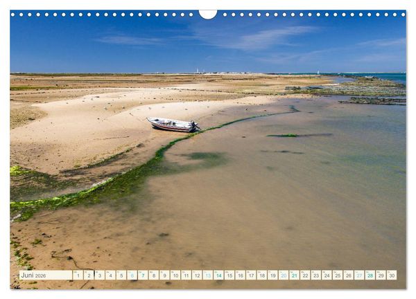 Produktbild: Algarve real - Impressionen aus Olh&atilde;o und Tavira (Wandkalender 2026 DIN A3 quer), CALVENDO Monatskalender