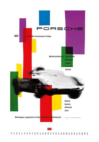 Produktbild: Porsche Rennplakate 2027