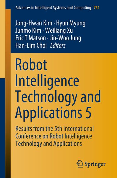 Produktbild: Robot Intelligence Technology and Applications 5