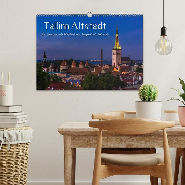 Produktbild: Tallinn Altstadt (Wandkalender 2026 DIN A3 quer), CALVENDO Monatskalender