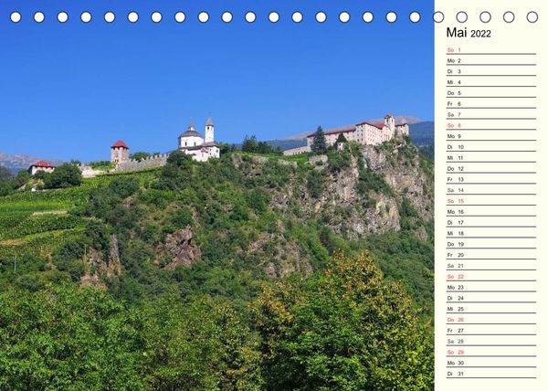 Produktbild: Eisacktal - Wipptal - Vom Brenner bis nach Bozen (Tischkalender 2022 DIN A5 quer)