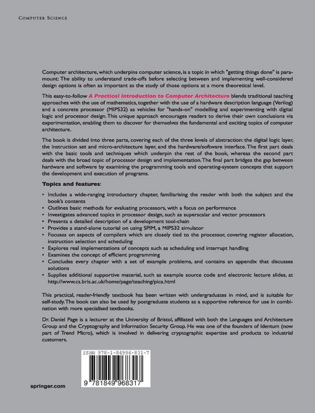 Produktbild: A Practical Introduction to Computer Architecture