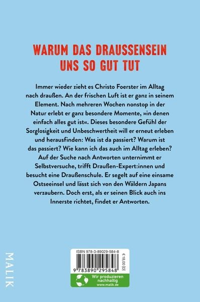 Am besten draußen