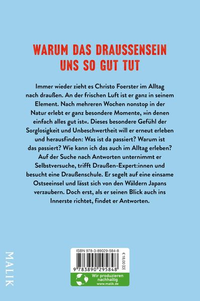Am besten draußen