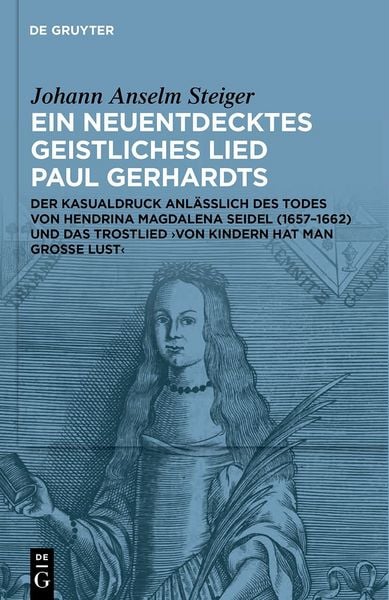 Produktbild: Ein neuentdecktes geistliches Lied Paul Gerhardts