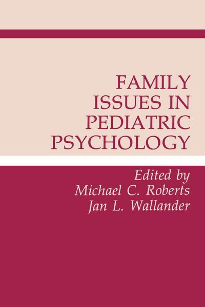 Produktbild: Family Issues in Pediatric Psychology