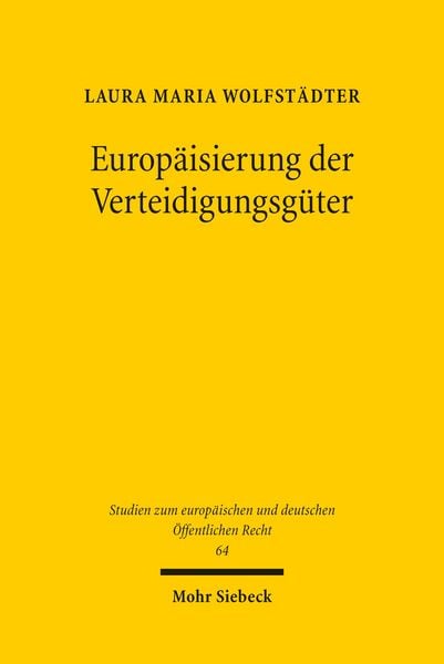 Produktbild: Europ&auml;isierung der Verteidigungsg&uuml;ter