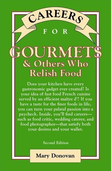 Produktbild: Careers for Gourmets & Others Who Relish Food, Second Edition