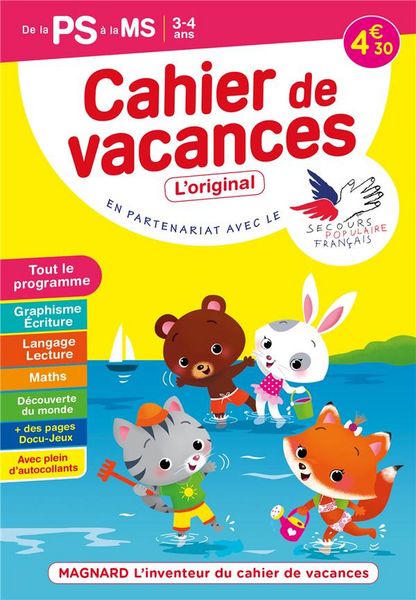 Produktbild: Cahier de vacances de ps a m