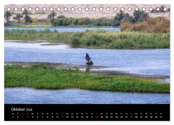 Produktbild: &Auml;gypten (Tischkalender 2026 DIN A5 quer), CALVENDO Monatskalender