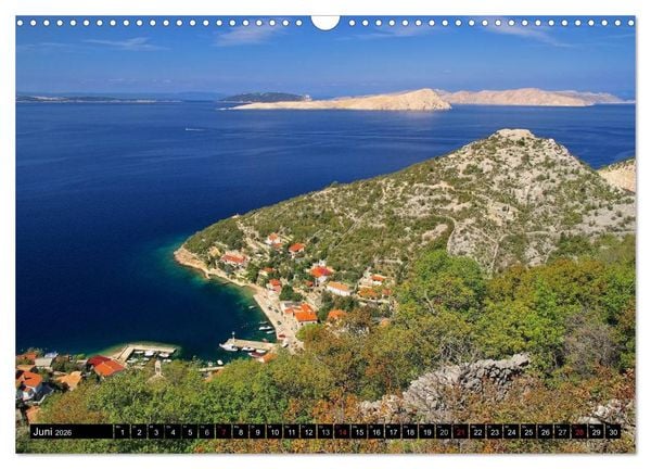 Produktbild: Kvarner Golf - Kroatien (Wandkalender 2026 DIN A3 quer), CALVENDO Monatskalender