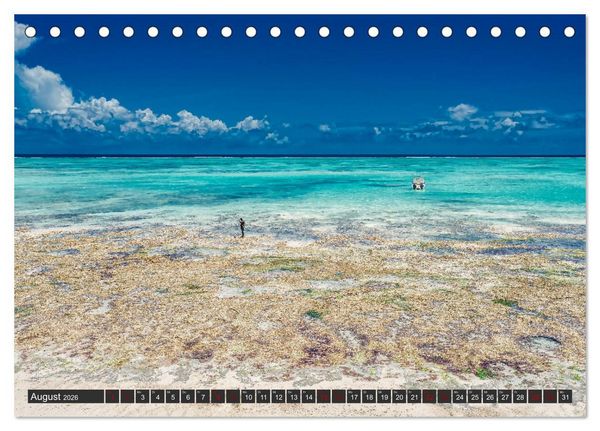 Produktbild: Karibu Sansibar (Tischkalender 2026 DIN A5 quer), CALVENDO Monatskalender