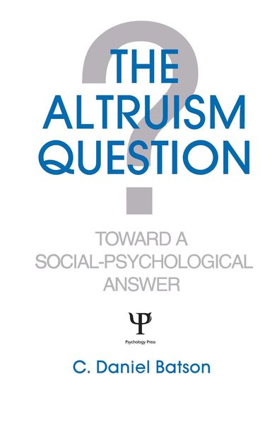 Produktbild: The Altruism Question