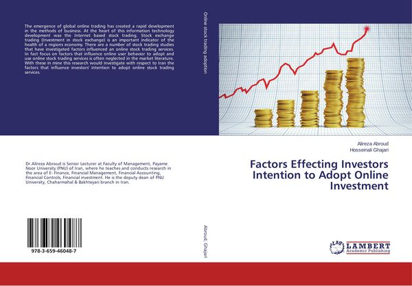 Produktbild: Factors Effecting Investors Intention to Adopt Online Investment