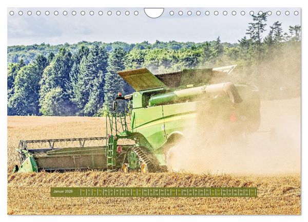 Produktbild: Giganten der Ernte (Wandkalender 2026 DIN A4 quer), CALVENDO Monatskalender