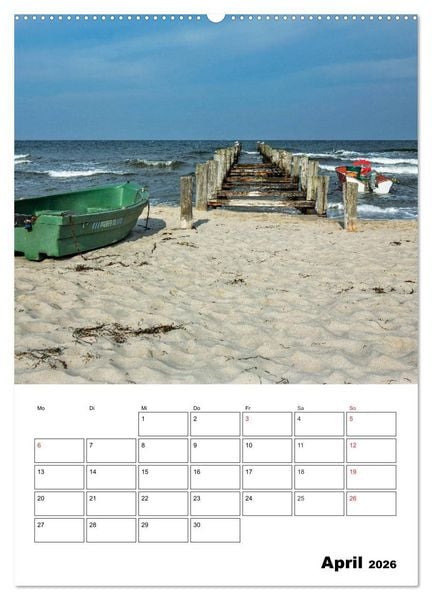 Produktbild: Ostsee. Urlaubsfeeling pur (hochwertiger Premium Wandkalender 2026 DIN A2 hoch), Kunstdruck in Hochglanz