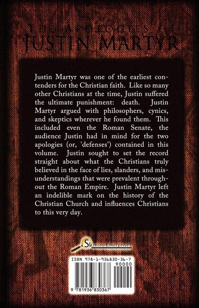 Produktbild: The Apologies of Justin Martyr