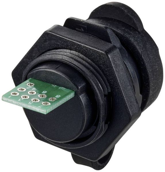 Produktbild: TRU COMPONENTS Einbaubuchse, RJ45 auf PCB TC-12770456 Einf&uuml;hrhilfe f&uuml;r RJ45 1St.