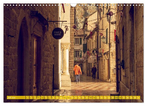Produktbild: Kotor - Juwel der Adria und UNESCO-Welterbe in Montenegro (Wandkalender 2026 DIN A3 quer), CALVENDO Monatskalender
