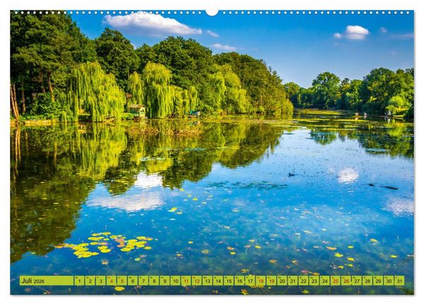 Produktbild: Krefeld Impressionen (Wandkalender 2026 DIN A2 quer), CALVENDO Monatskalender