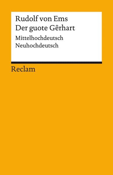 Produktbild: Der guote G&ecirc;rhart / Der gute Gerhart