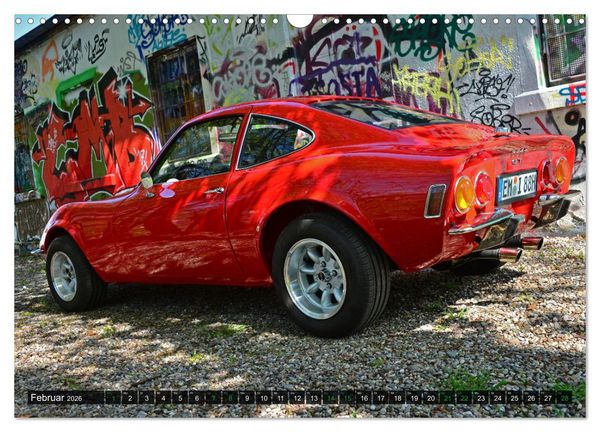 Produktbild: Opel GT 1900 AL Eine deutsche Sportwagenlegende (Wandkalender 2026 DIN A3 quer), CALVENDO Monatskalender