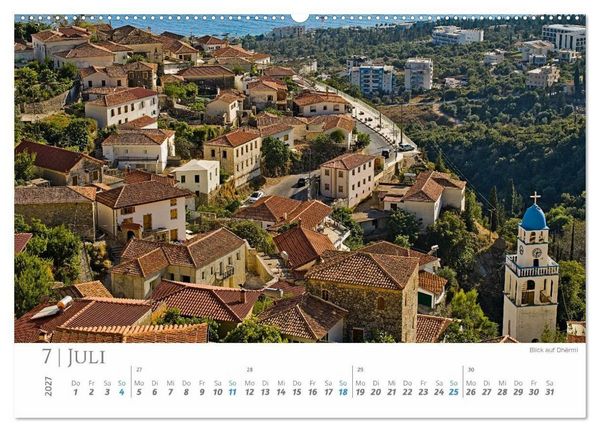 Produktbild: Albanien - wild, authentisch, abenteuerlich (Wandkalender 2027 DIN A2 quer), CALVENDO Monatskalender